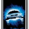 Flying DeLorean Poster
