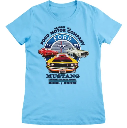 Ford Mustang Circle Girly Tee