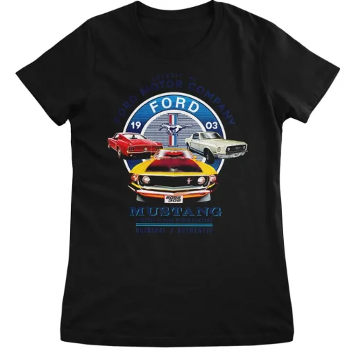 Ford Mustang Circle Girly Tee