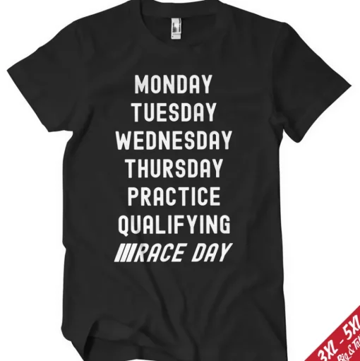Formula 1 Weekdays Big & Tall T-Shirt