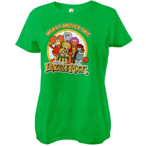 Fraggle Rock - Worry Another Day Girly Tee