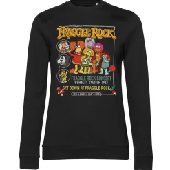 Fraggle Rock Concert Girly Sweatshirt