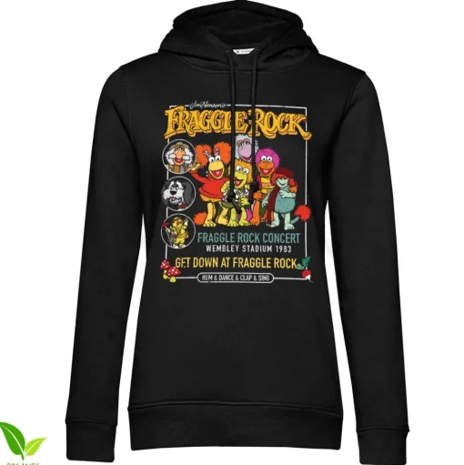Fraggle Rock Concert Girls Hoodie