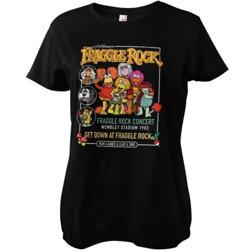 Fraggle Rock Concert Girly Tee