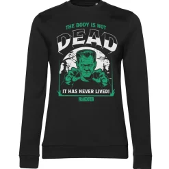 Frankenstein - The Body Is Not Dead Girly Sweatshirt