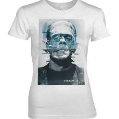 Frankenstein Bad Signal Girly Tee