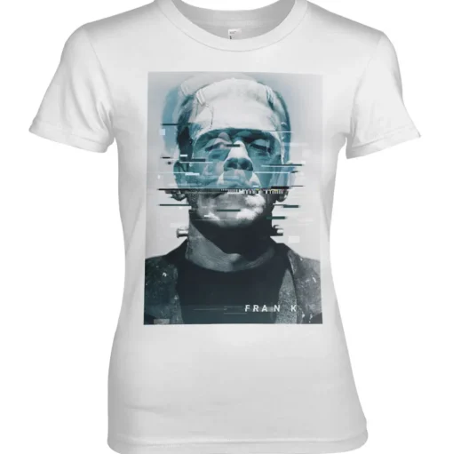Frankenstein Bad Signal Girly Tee
