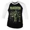 Frankenstein Retro Baseball 3/4 Sleeve Tee