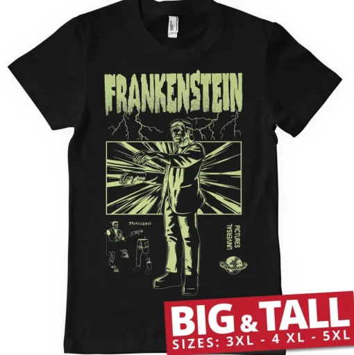 Frankenstein Retro Big & Tall T-Shirt