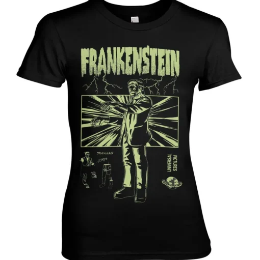 Frankenstein Retro Girly Tee