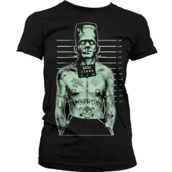 Frankie Got Arrested Girly T-Shirt