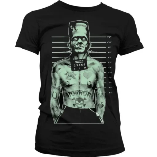 Frankie Got Arrested Girly T-Shirt