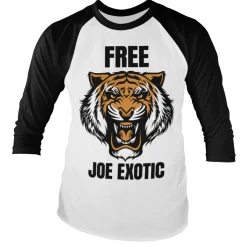 Free Joe Exotic Baseball Long Sleeve Tee