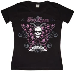 Free Spirit Wild Child Girly T-shirt