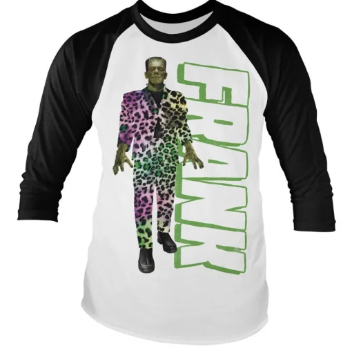 Fresh Frank In Suit Baseball Long Sleeve Tee