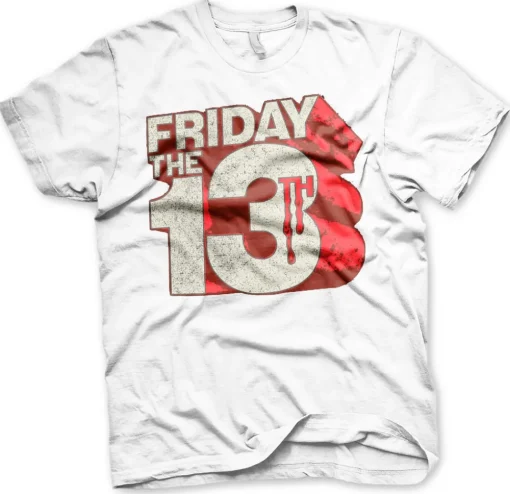 Friday The 13th Block Logo T-Shirt