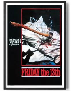 Friday The 13th Vintage Poster