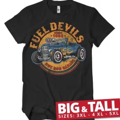 Fuel Devils Flame Rod Big & Tall T-Shirt