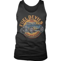 Fuel Devils Flame Rod Tank Top