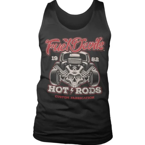 Fuel Devils Hot Rod Fabrication Tank Top