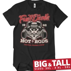 Fuel Devils Hot Rod Fabrication Big & Tall T-Shirt