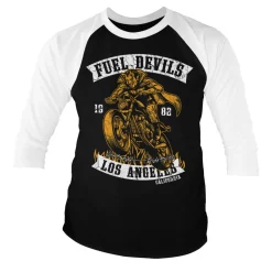 Fuel Devils Rider Baseball 3/4 Sleeve Tee
