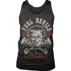 Fuel Devils Satans Pistons Tank Top
