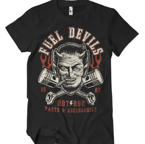 Fuel Devils Satans Pistons T-Shirt
