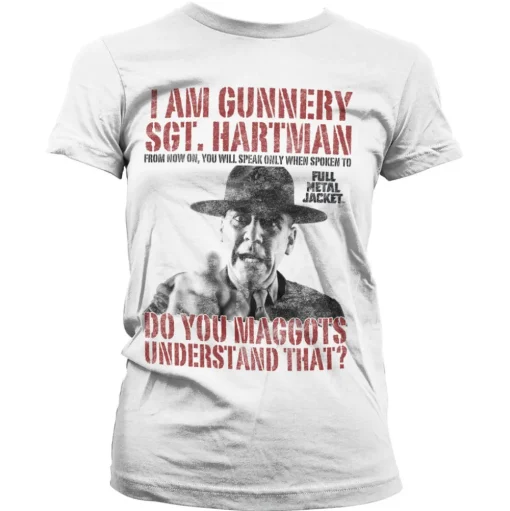 Full Metal Jacket - Sgt. Hartman Girly Tee