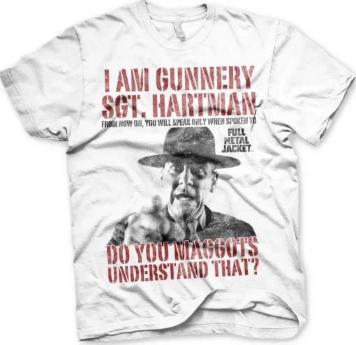 Full Metal Jacket - Sgt. Hartman T-Shirt