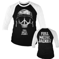 Full Metal Jacket - Skull Baseball 3/4 Sleeve Tee