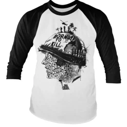 Full Metal Jacket Sayings Baseball Long Sleeve Tee