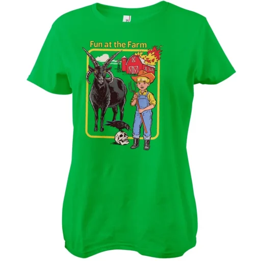 Fun At The Farm Girly Tee