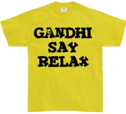 Gandhi Say Relax T-Shirt