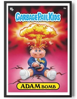 Garbage Pail Kids - Adam Bomb Poster