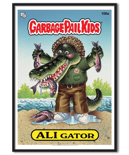 Garbage Pail Kids - Ali Gator Poster