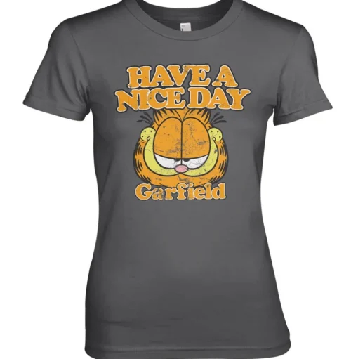 Garfield - Have A Nice Day Girly Tee