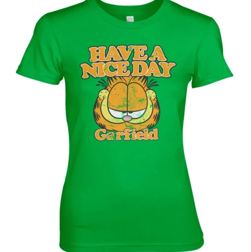 Garfield - Have A Nice Day Girly Tee
