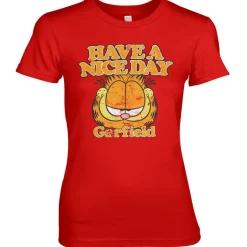 Garfield - Have A Nice Day Girly Tee