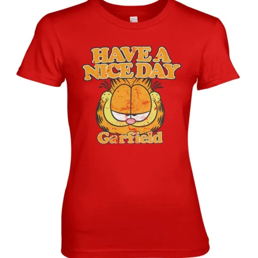 Garfield - Have A Nice Day Girly Tee