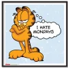 Garfield - I Hate Mondays Poster