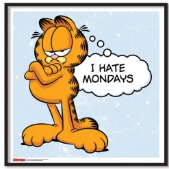 Garfield - I Hate Mondays Poster