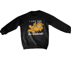 Garfield - Live For The Weekend Kids Sweatshirt