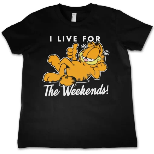 Garfield - Live For The Weekend Kids T-Shirt