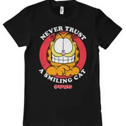 Garfield - Never Trust A Smiling Cat T-Shirt