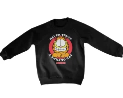 Garfield - Never Trust A Smiling Cat Kids Sweatshirt