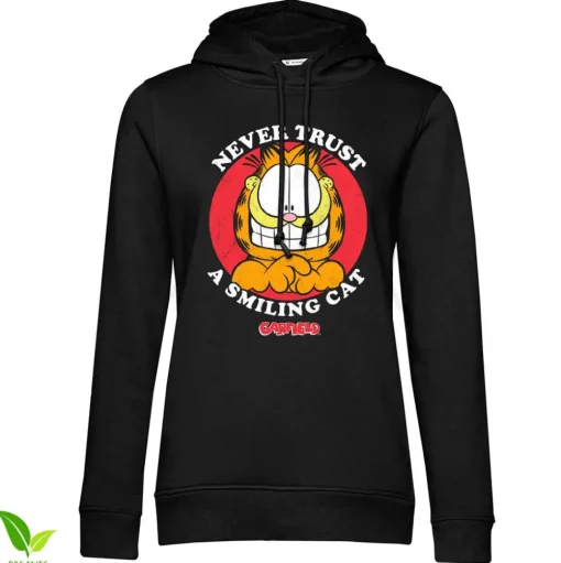 Garfield - Never Trust A Smiling Cat Girls Hoodie