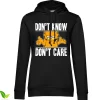 Garfield Don't Know - Don't Care Girls Hoodie