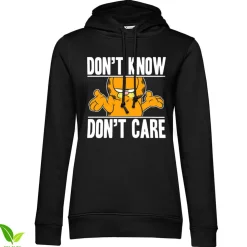 Garfield Don't Know - Don't Care Girls Hoodie