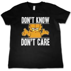 Garfield Don't Know - Don't Care Kids T-Shirt